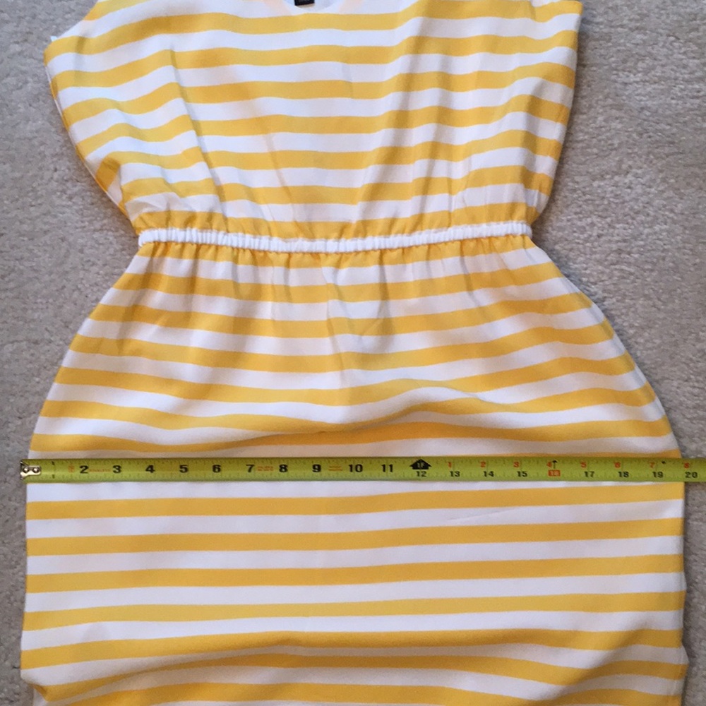 NWOT 🏵 JCrew Silk Carrie Dress sunshine yellow - Picture 8 of 8